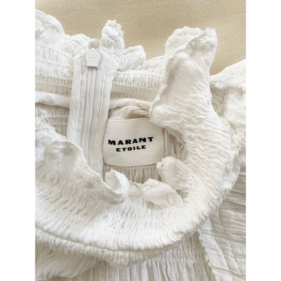 Isabel Marant Etoile "Idris" Top in White, size 38. Fits like a fitted size smal - Picture 7 of 14